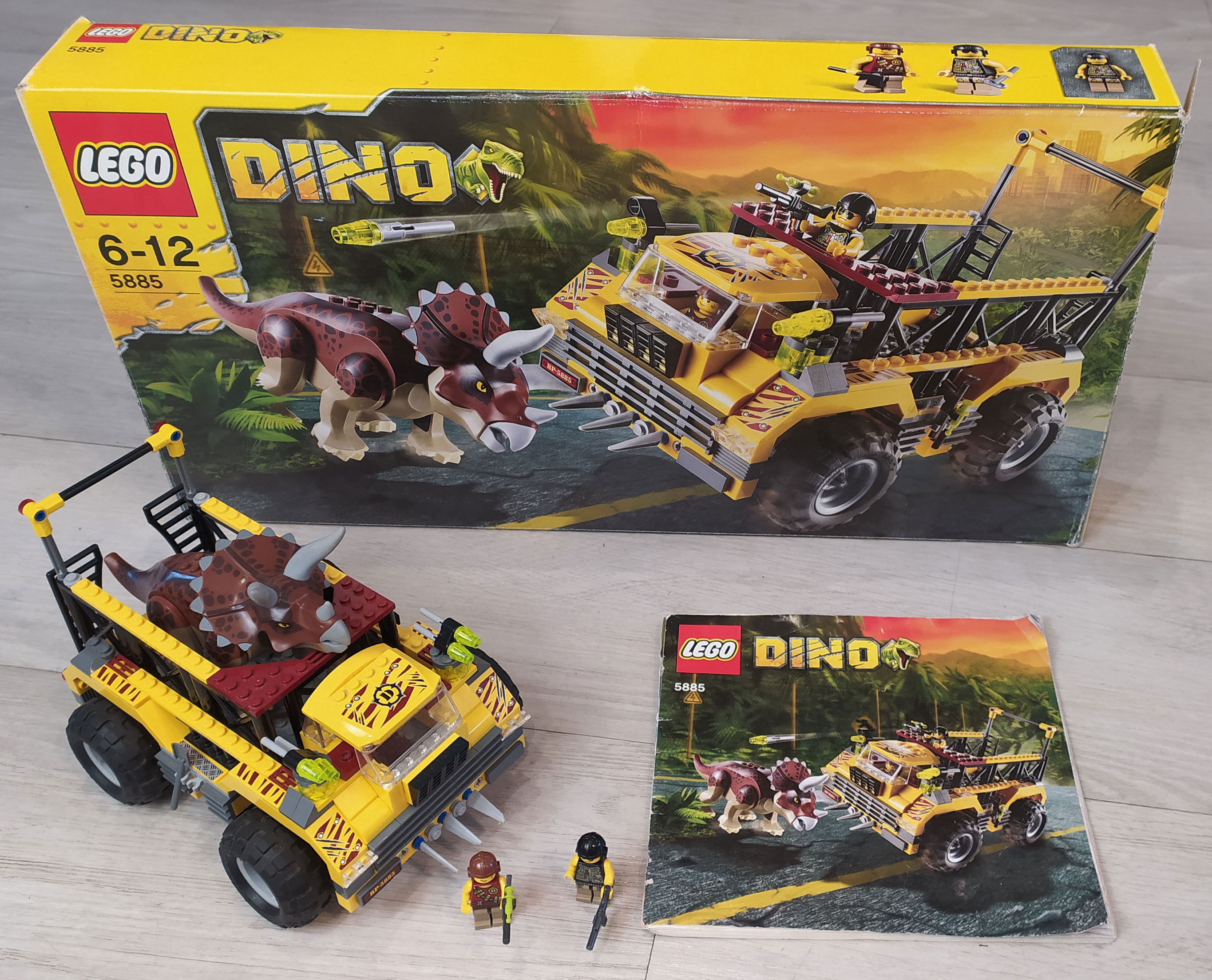 Lego Dino 5885 Triceratops Trapper